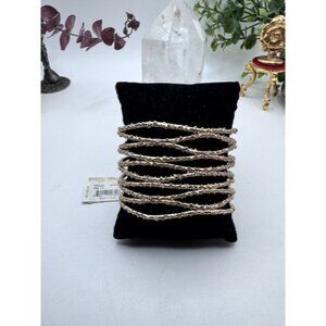 Kendra Scott Nicolas Cuff Bracelet  Gold Tone, Chunky Bracelet Gold-